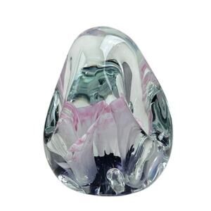 Carl Kraft Art Glass Paperweight Penholder